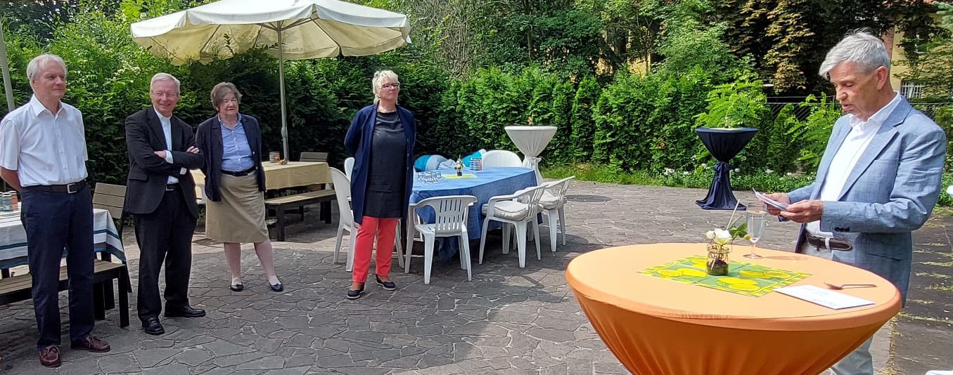 Vorstandswechsel im Vorstand am 20 Juli 2021 fr die Stiftung Haus Pius XII